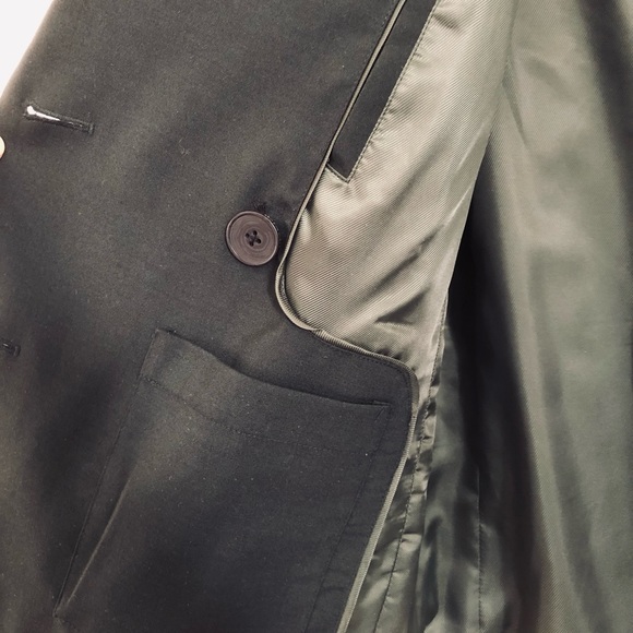 Frank and Oak blazer in dark green size xs - Picture 4 of 7